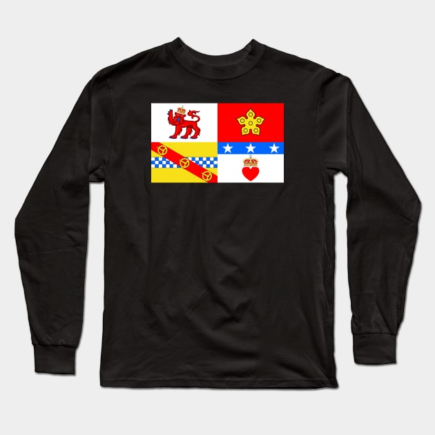 Angus, Scotland Long Sleeve T-Shirt by Wickedcartoons